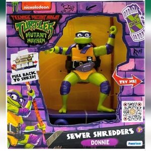 Teenage Mutant Ninja Turtles Mutant Mayhem , DONNIE pull back skateboard